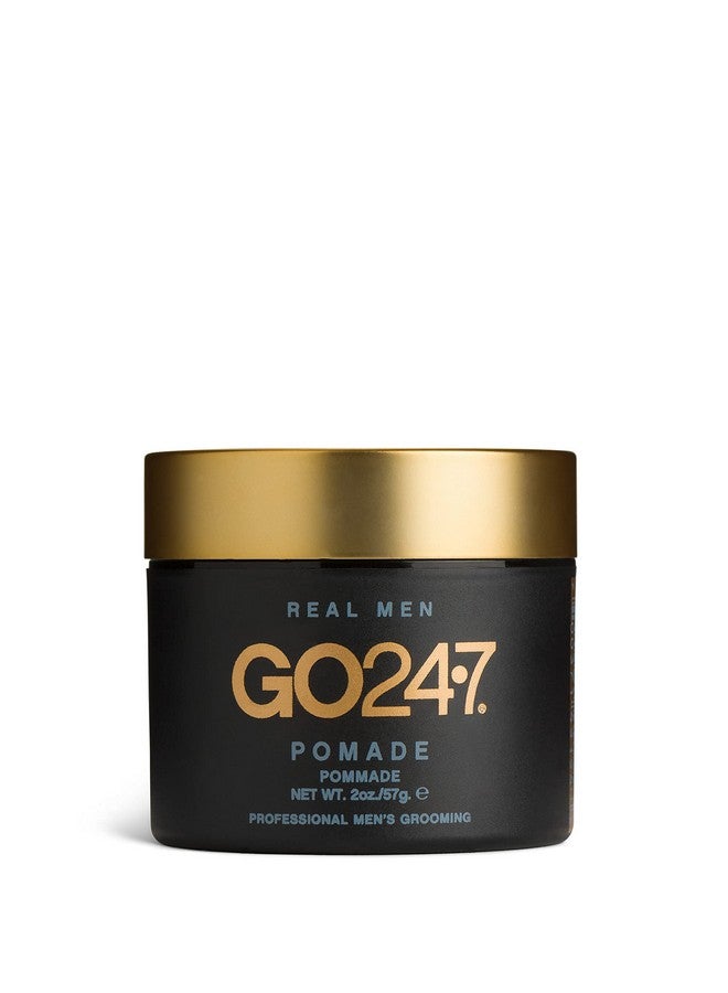 GO247 Pomade - Strong Hold, High-Shine Finish, 2 Oz - Image 1