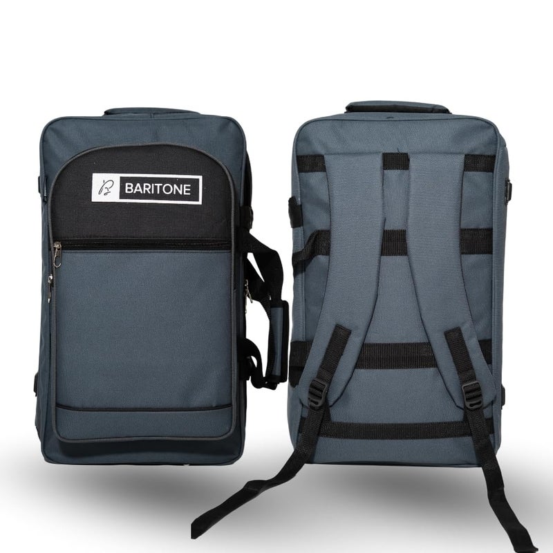 Baritone Case with Laptop Compartment for DJ Controller, Padded Cover Compatible with Pioneer DDJ-FLX4/DDJ-REV1/DDJ-400/DDJ-SB3/DDJ-RB/Roland DJ-202 Grey Bag - Image 2