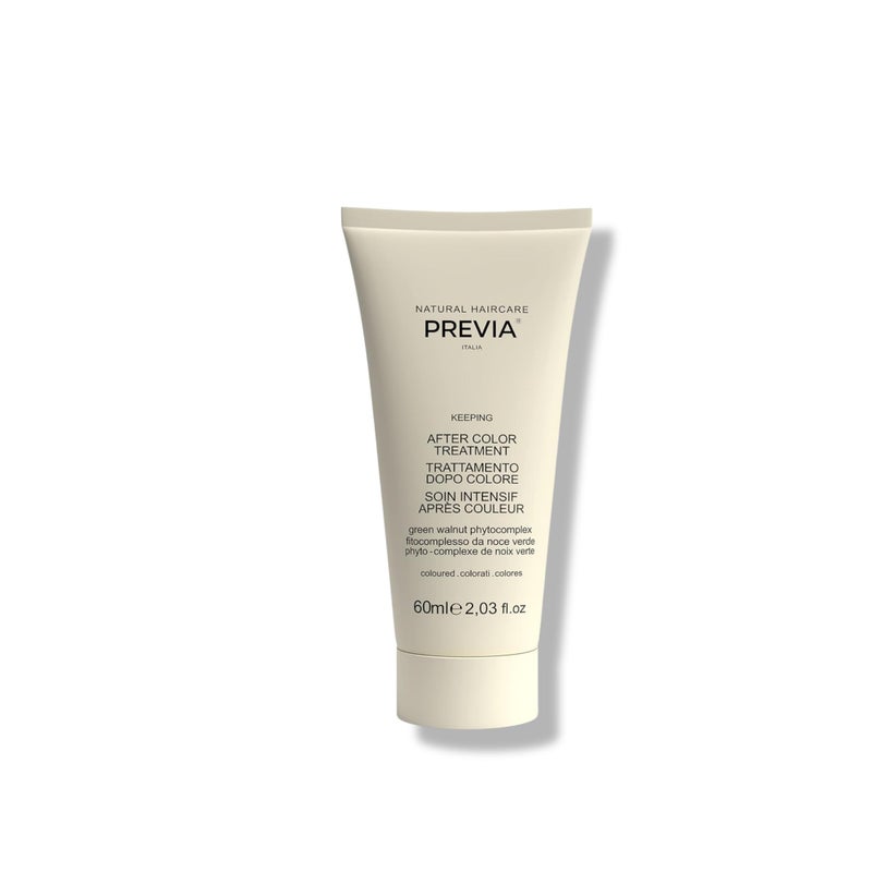 PREVIA Keeping After Color Treatment - Vegan Natural Hair Mask for Color Treated Hair - Maintain, Protect, Refresh & Restore The Hair and Color - 60ml - Image 1