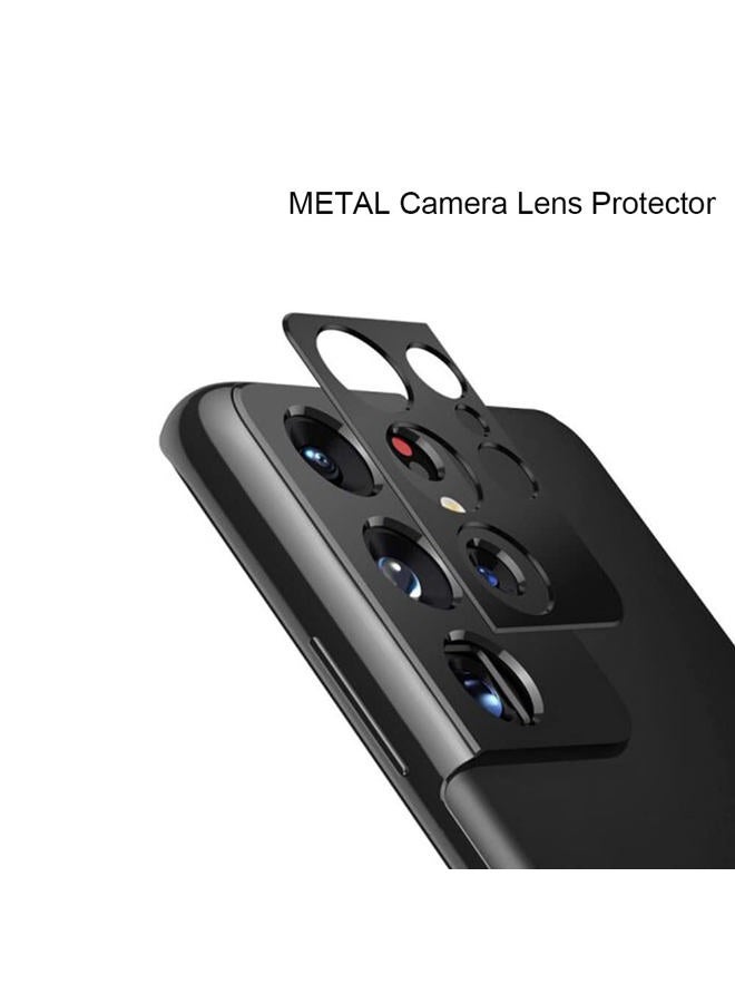 Ibywind [Pack of 2] Samsung Galaxy S21 Ultra 5G Screen protector (6.8 Inch) with Camer lens protector and Back Carbon Fiber Film,Bubble-Free,Smart Film Tech,99% HD Clear,Easy to install - Image 5