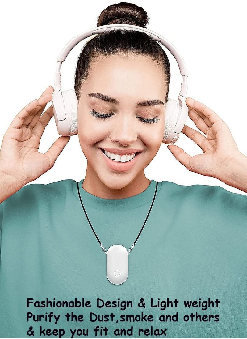 ISHWAZ - Wearable Air Purifier Purifies Air Provides You Fresh And Healthy Air To Breath While Travelling Sleeping Working Studying Exercising And Other Routine Activities - Image 1