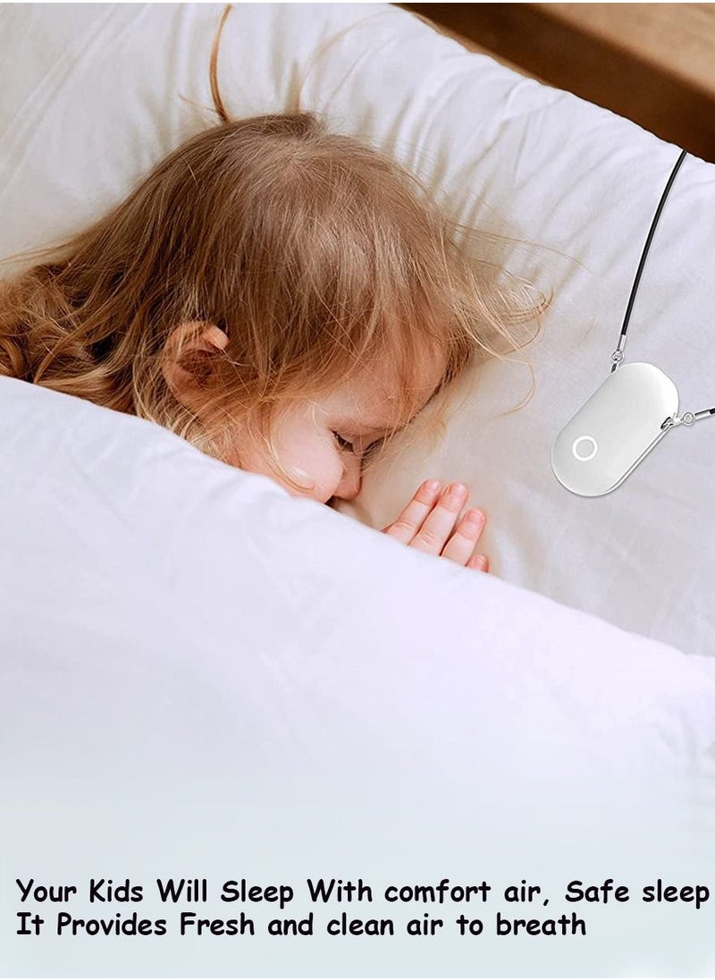 ISHWAZ - Wearable Air Purifier Purifies Air Provides You Fresh And Healthy Air To Breath While Travelling Sleeping Working Studying Exercising And Other Routine Activities - Image 1