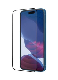 ماركة غير محددة واقي شاشة شفاف من الزجاج المقسى لهاتف iPhone 14 Pro 6.1 مع تغطية من الحافة إلى الحافة وحماية مضادة للبكتيريا تتضمن أداة تثبيت سهلة  - Image 3