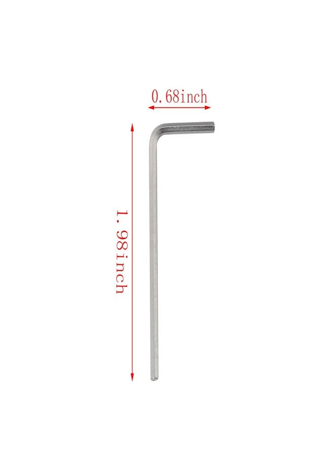DGBRSM 4PCS 2mm Allen Wrench L-Shaped Hex Key Wrench Set for Bike, Furniture Repair - Image 3