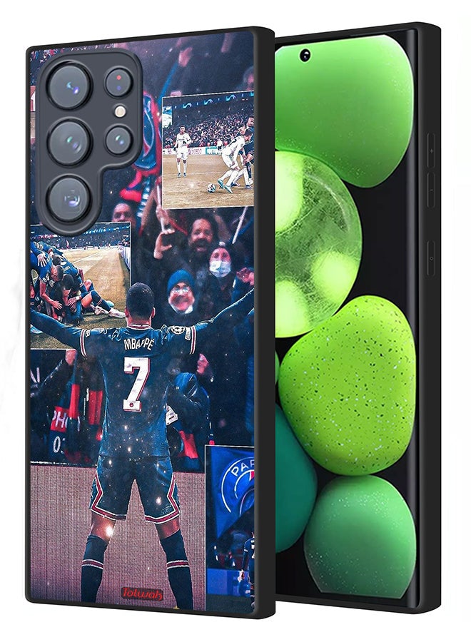 Tolwak Samsung Galaxy S22 Ultra 5G Protective Case Cover Mbappy - Image 1