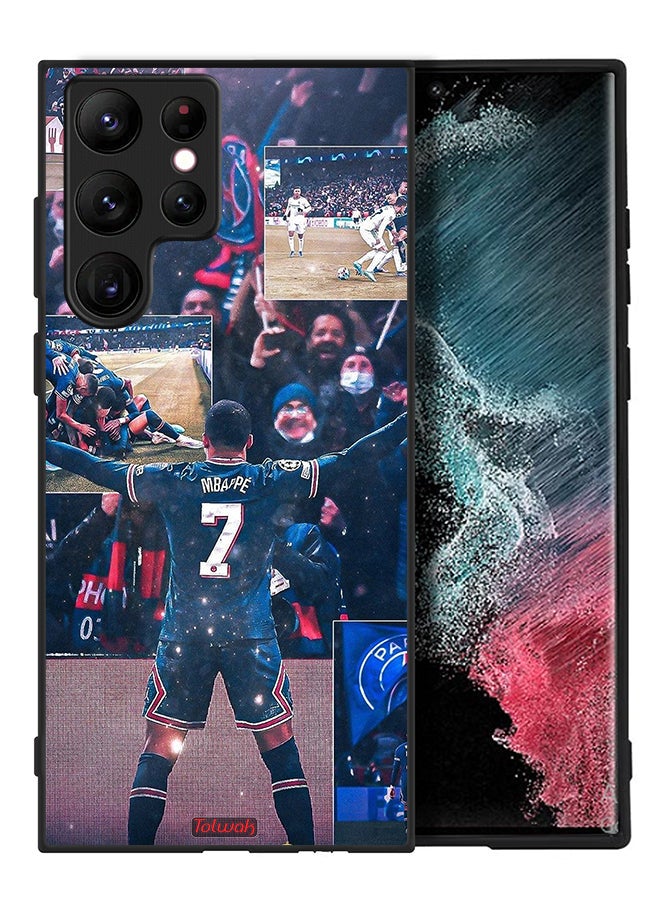 Tolwak Samsung Galaxy S22 Ultra 5G Protective Case Cover Mbappy - Image 2