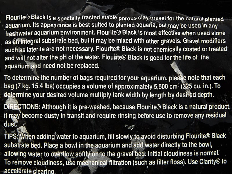 Seachem Flourite Black Clay Gravel - Stable Porous Natural Planted Aquarium Substrate 15.4 lbs - Image 2