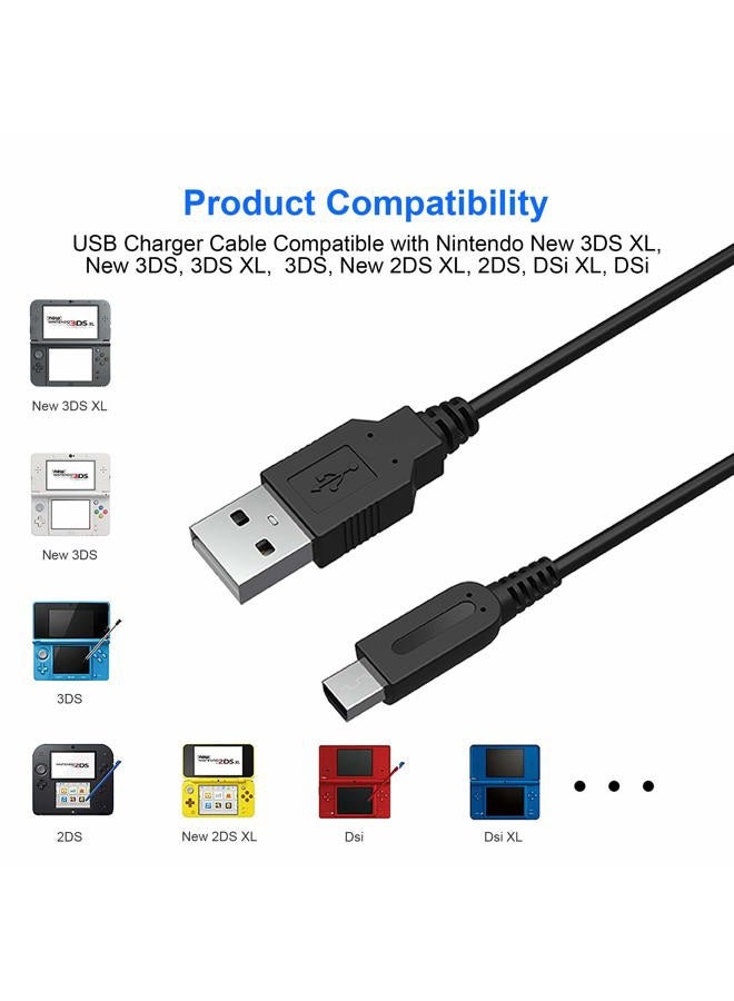 CSTESVN DSi USB Charger Cable Kit, DSi Charger Cable and Stylus Pen Compatible with Nintendo DSi, Play and Charge Power Charging Cord for DSi, with 3 Stylus - Image 3