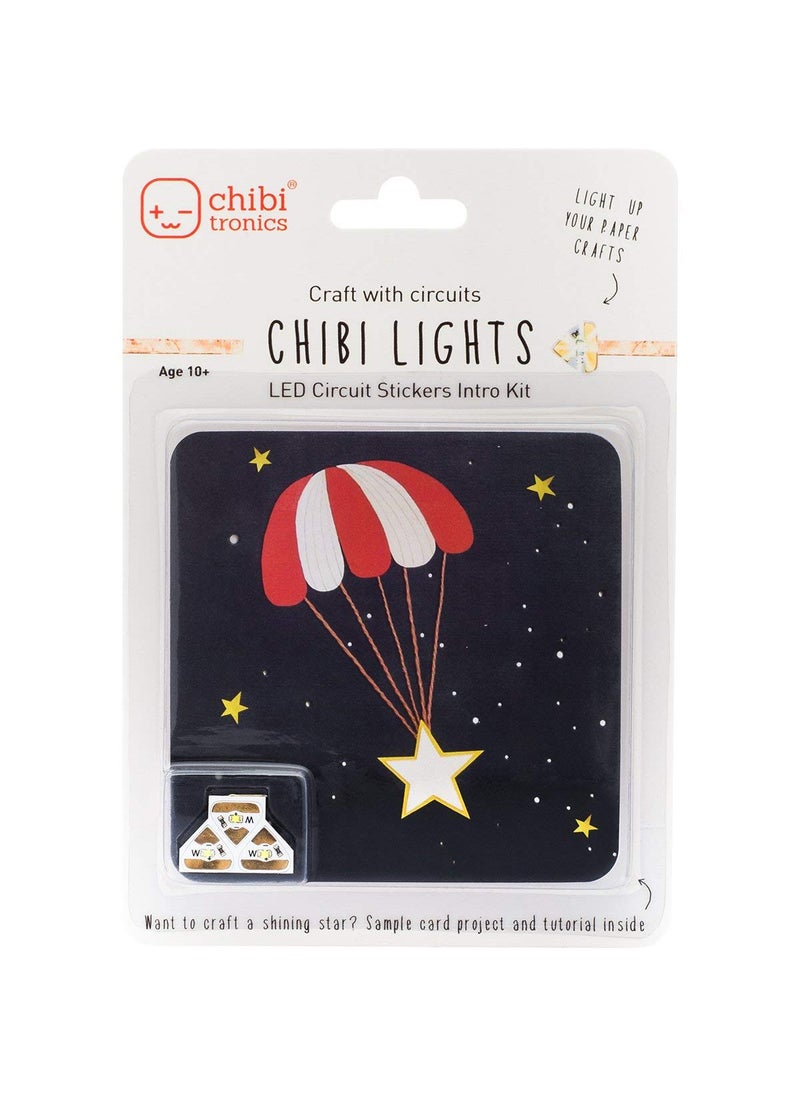 Chibitronics Chibitronics Chibi Lights LED Circuit Stickers Intro Kit 