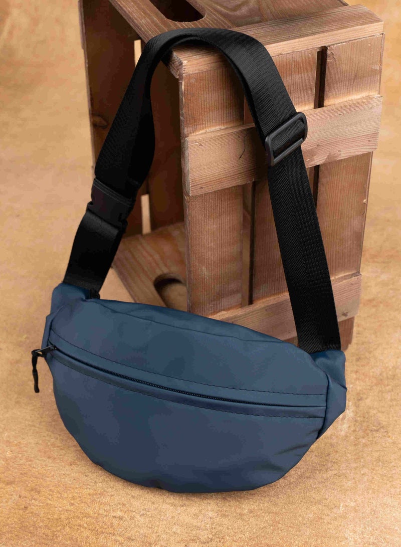 HIGH LINE STORE Diva Pro Fashionable Medium Large Personal Items Bag Lightweight Travel Hiking Running Walking Cycling Practical Easy Carry Wallet Navy blue - Image 3