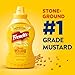 French'S Frenchs Yellow Mustard Classic StoneGround 1 Grade Mustard Seeds Product of the USA Gluten Free No Artificial Flavors For Burgers Brats and Hot Dogs 14 oz - Image 4