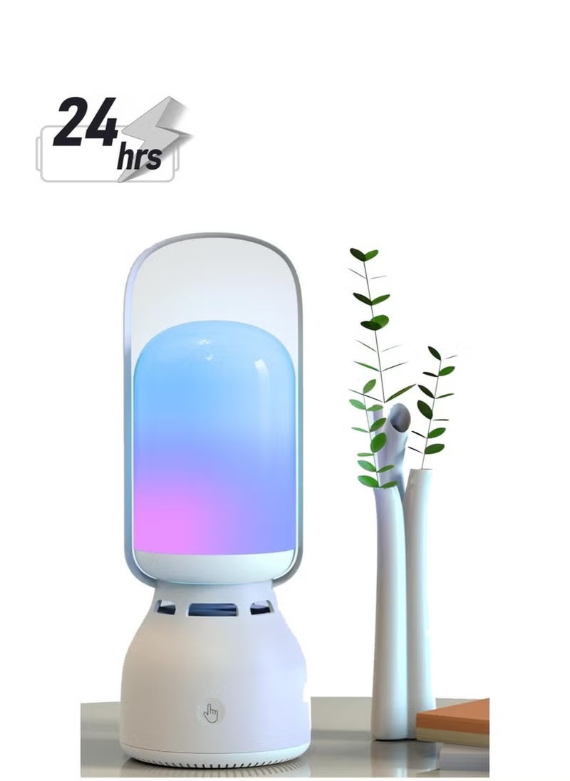 OALE Portable wireless Bluetooth speaker, outdoor camping light, TWS connection, RGB Camping Lantern Speaker  - Image 1