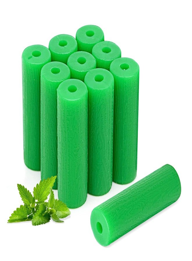BVN Aligner Chewies, 10 Pieces Orthodontic Chewies, Retainer Chewies, Dental Chewies for Aligners, Orthodontic Dental Chewies Munchies, Green - Image 1