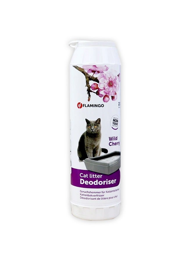 Flamingo Cat Litter Deodorizer Wild Cherry - 750G - Image 1