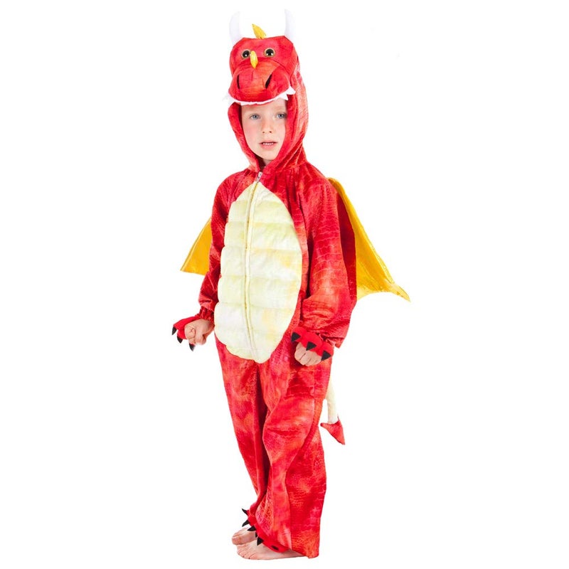 Pretend to Bee Red Dinosaur Dragon - Kids Costume 3 5 Years - Image 1