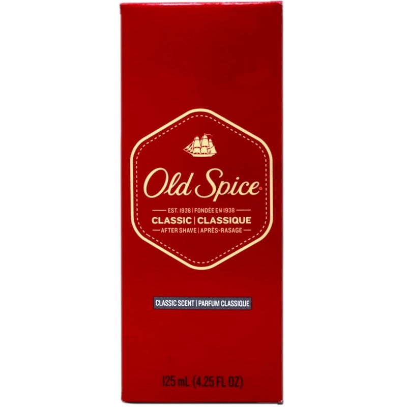 Old Spice لوشن بعد الحلاقة أولد سبايس كلاسيك 4.25 أونصة - 3 عبوات - Image 1