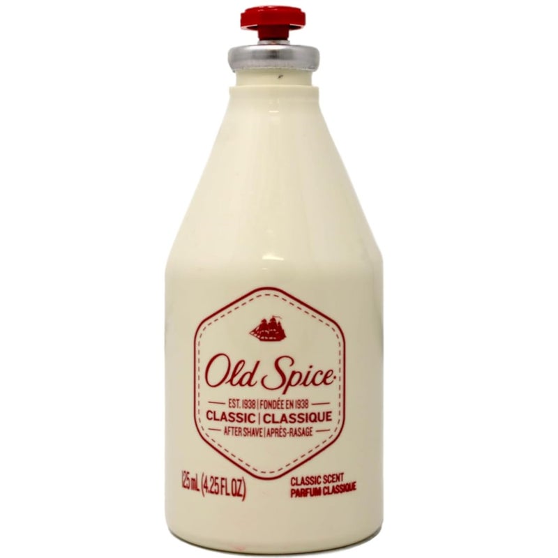 Old Spice لوشن بعد الحلاقة أولد سبايس كلاسيك 4.25 أونصة - 3 عبوات - Image 5