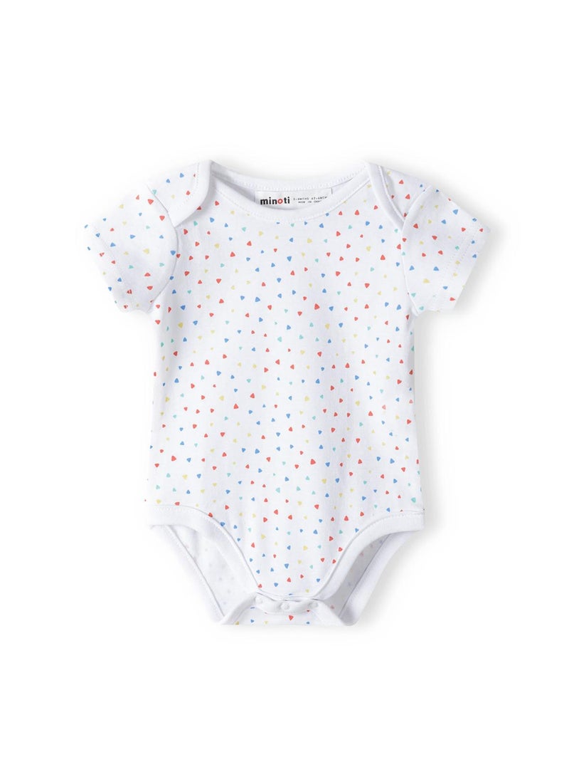 MINOTI 7-Pack Baby Boys Bodysuits with Short Sleeves and Print - Image 4