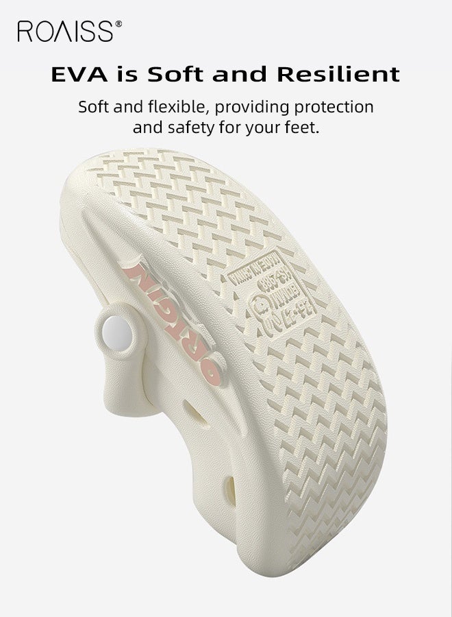 رويس صنادل رائعة للفتيات، أحذية مريحة بنعل ناعم مانع للانزلاق، شباشب قابلة للتنفس بتصميم كرتوني، أحذية شاطئية للفتيات، مناسبة للشاطئ والارتداء اليومي والمناسبات غير الرسمية - Image 4