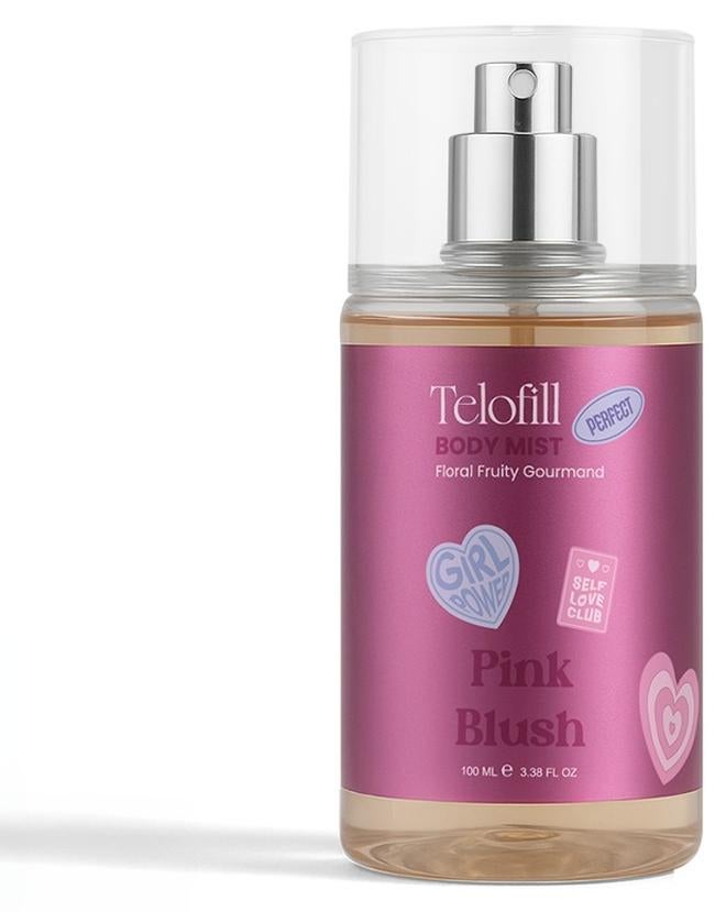 Telofill Pink Blush Body Mist Travel Size