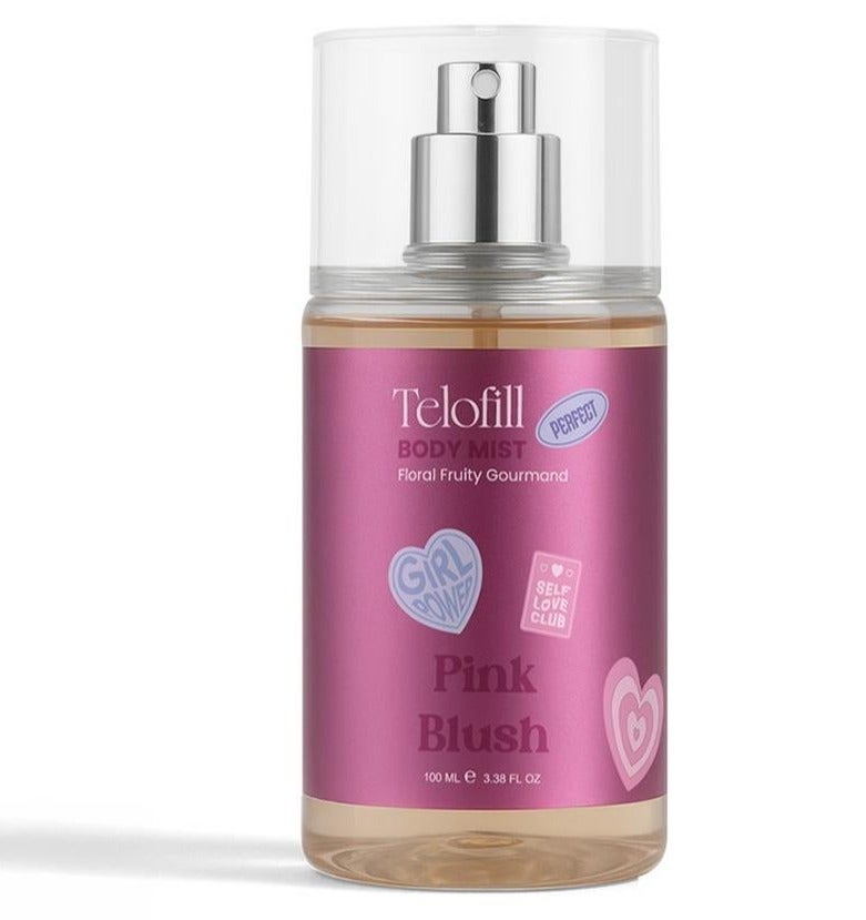 Telofill Pink Blush Body Mist Travel Size