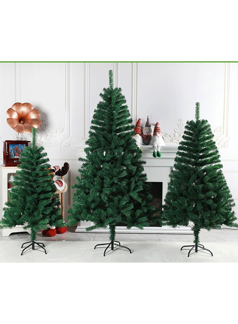 VUCATIN Artificial Tree Holiday Tree Flocked Artificial Tree Spruce Whole Tree with PVC Branch Tips & Metal Stand Suitable for Home Office Party New Year Decoration Christmas (C) - Image 5