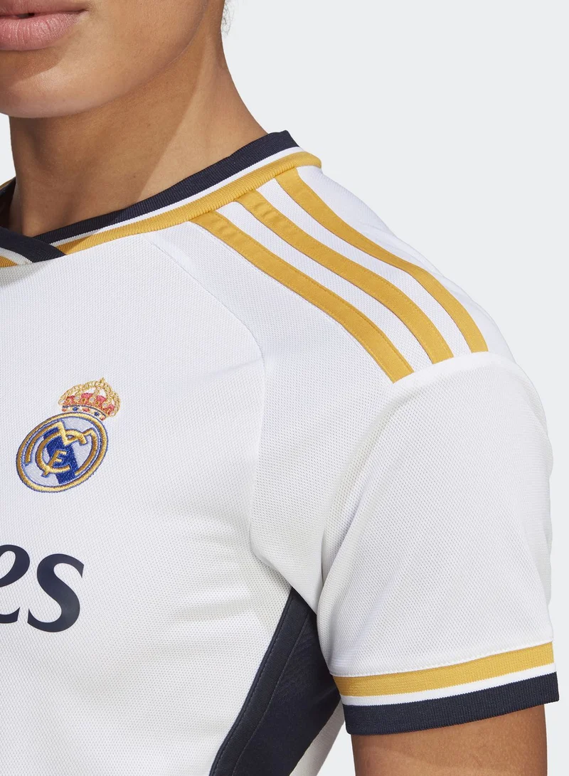adidas تيشيرت رياضي بشعار فريق ريال مدريد