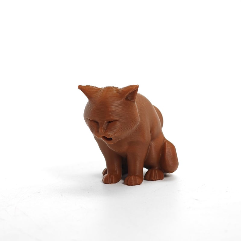 Cat Butt Shape Toothpaste Squeezer Orange Cat Tail Automatic Glue Dispensing For Cat Lovers Gift Cat Vomit - Image 3