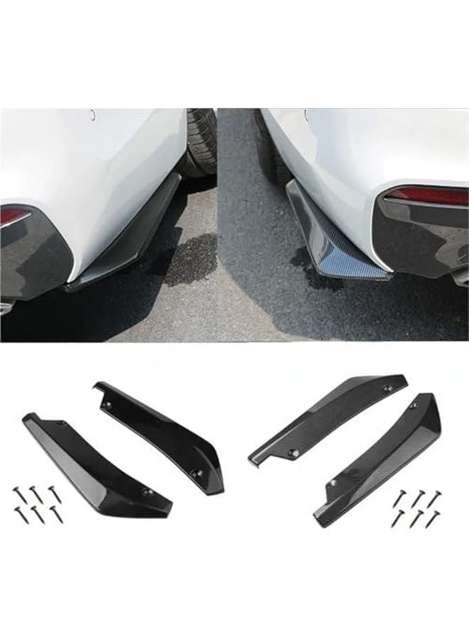 Universal Car Bumper Lip Spoiler Diffuser Splitter Fender Protector Side Skirt Extension Matte Black - Image 4