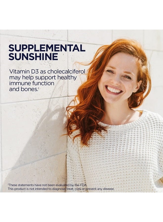 KAL Vitamin D3 Chewables 50 mcg, Vitamin D 2000 IU as Cholecalciferol, Sugar Free, Natural Cinnamon Flavor D3 Vitamin, Immune Support & Bone Health, 200 Servings, 200 Chewables - Image 4