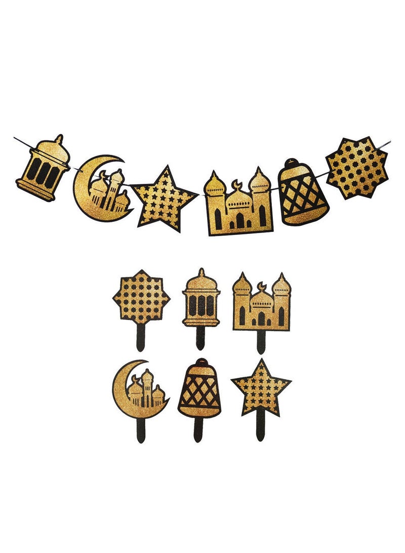 Eid Celebration Pennant Banner Flag - Image 2