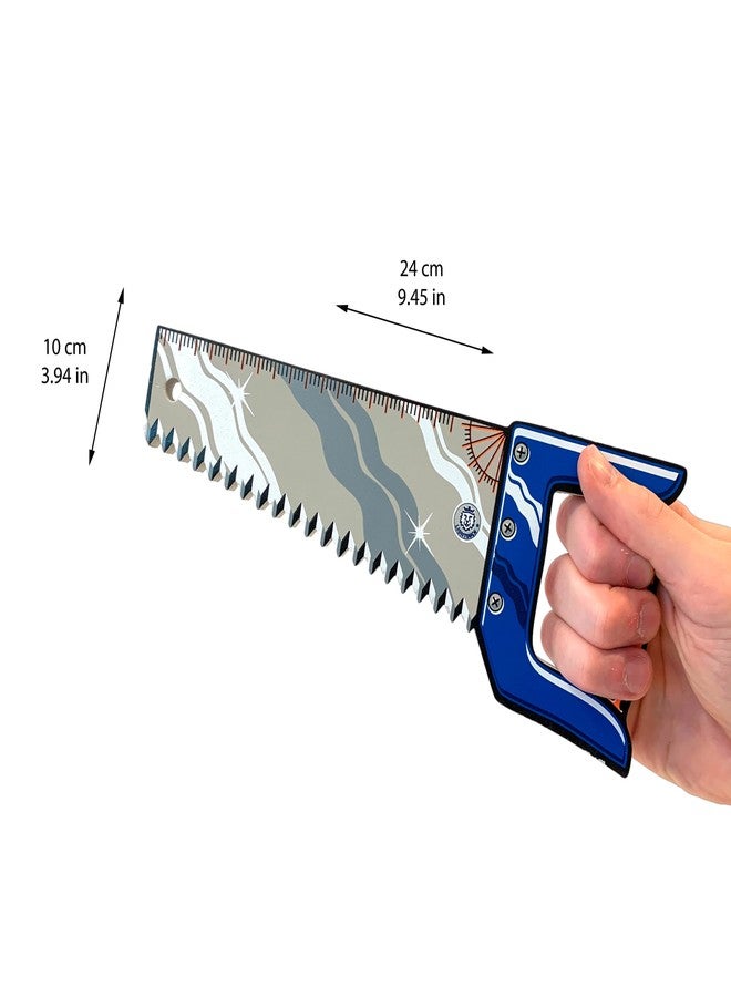 Liontouch - Toy Saw For Toddler Boys - 1 year up | Pretend Play Foam Toy Tools For Children | Ideal For Kid’s Educational Learning, Building & Construction Play - Image 2