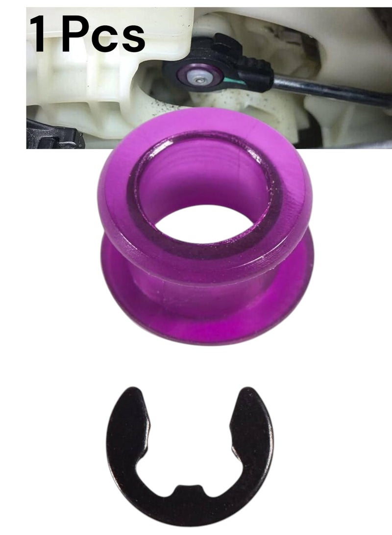 One set consisting of a purple transmission bushing and a black clip for fixing it, used to connect and repair the automatic transmission with the gearbox shaft. It is specially designed to be compatible with a wide range of cars such as Toyota Corolla, Matrix, Dodge, Jeep, Lexus, Mitsubishi, and Suzuki. One piece rubber rubber bushing clip for connecting the automatic transmission with the gearbox shaft for GMC Sierra, Yukon, Tahoe, Suburban, and Cadillac Escalade models from 2007 to 2020. - Image 3