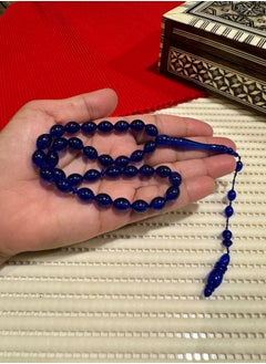 سبحة رجالية من الفاتوران بكلايت عدد الخرز 33 ومقاس الخرز 10.5mm x 8mm