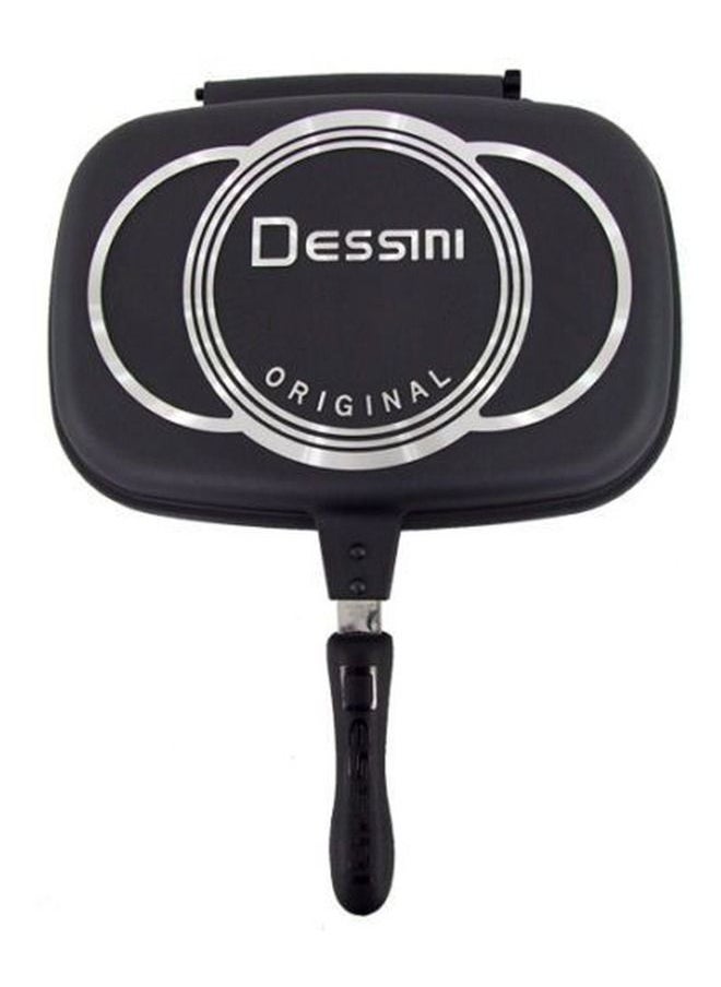 DESSINI Double Side Die Casting Grill Pan Black 40 centimeter  - Image 1