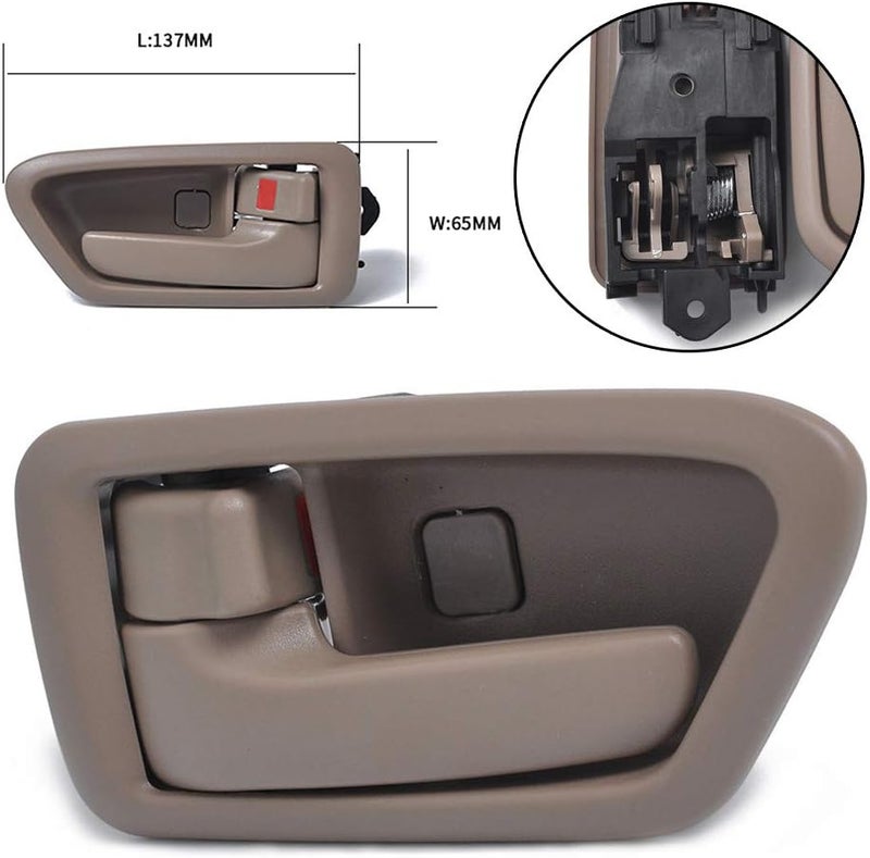 QASULER Universal Car Interior Door Handle for Toyota Camry - Image 2