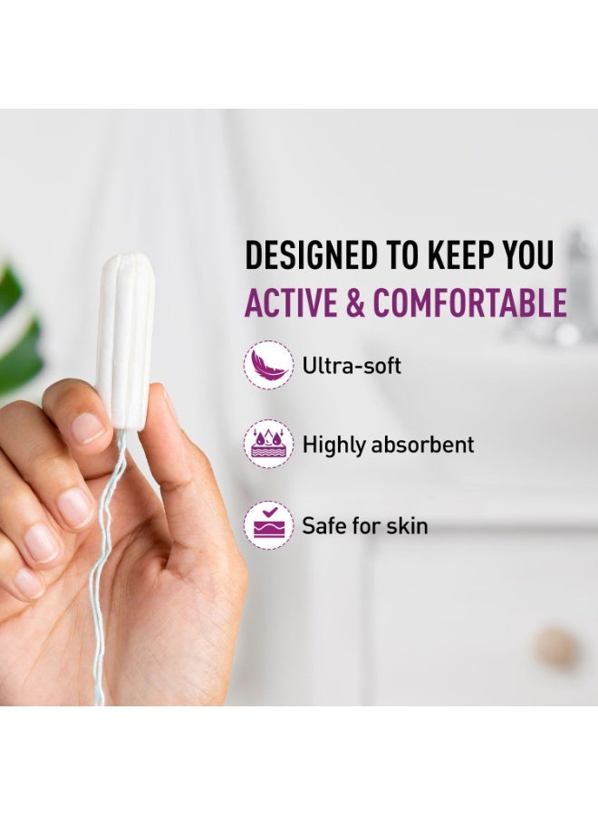 Sirona Disposable Period Panties for Women | L – XL | 360° Sanitary Protection for Heavy Flow & Sirona Period Made Easy Tampons - 20 Piece | For Heavy Flow - Image 4
