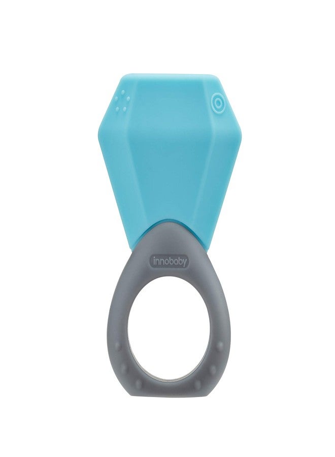 INNOBABY TEETHIN' Smart Birthstone Ring TEETHER - March (Aquamarine) - Image 1
