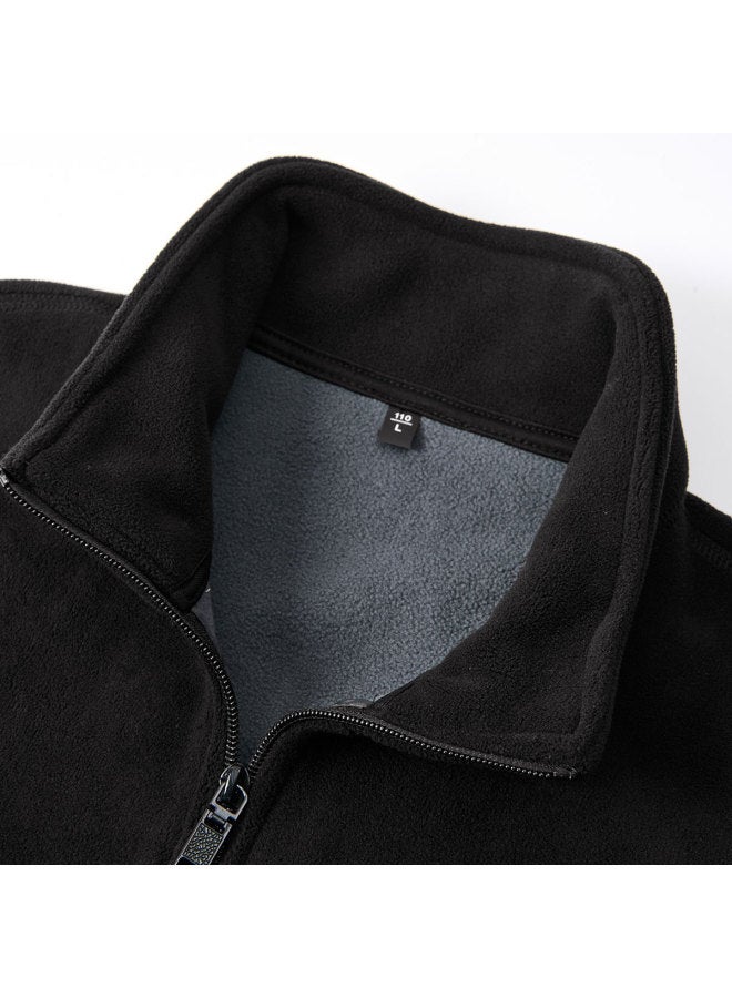 Tucano سترة بدون أكمام من الفليس القطبي مع طوق فخ للحرارة للرجال - عنصر أساسي متعدد الاستخدامات وأنيق لطبقات الخريف/الشتاء - Image 4