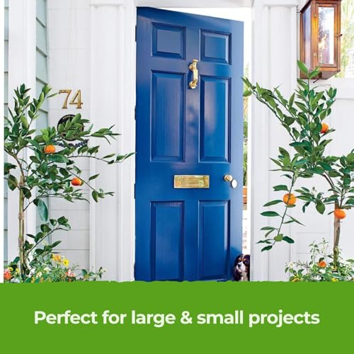 The ONE All-In-One Paint & Primer - Blue Matte, 33.8 Fl Oz/1 Liter | 1 Coat Formula | Easy Indoor & Outdoor Decorating for Home & Garden Walls, Floors & Furniture | Water-Based & Low VOC - Image 5