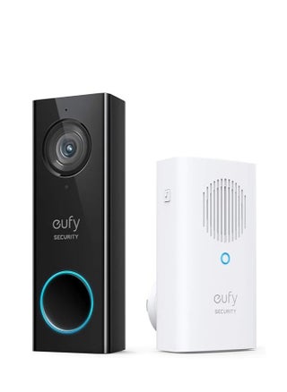 eufy Security, Wi-Fi Doorbell Camera, 2K Resolution, No Monthly Fees, Local Storage, Human Detection, with Wireless Chime—Requires Existing Doorbell Wires and Installation Experience, 16-24 VAC, 30 VA - pzsku/ZB4EEFBE59929A49EFBB6Z/45/_/1715163040/8a4b5cb7-5e86-42a9-9868-1942fdd68b3d