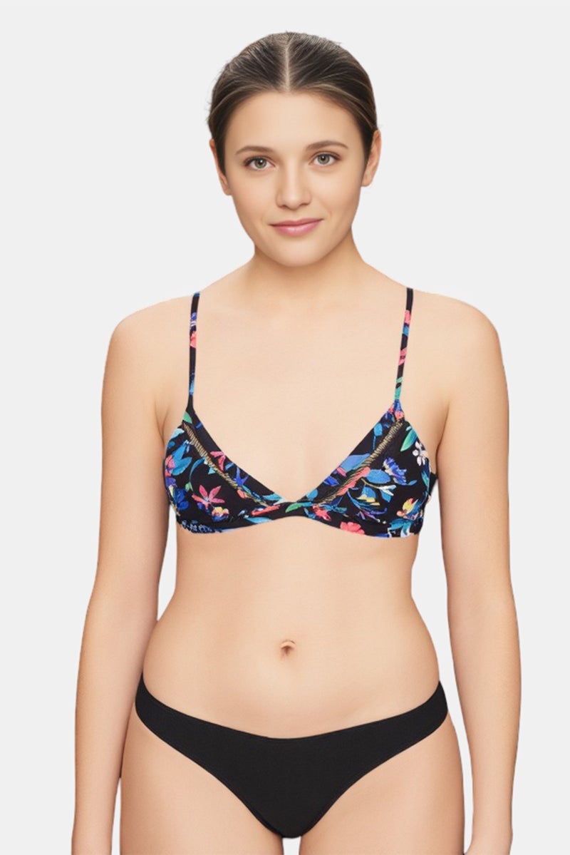 Billabong Women Solid Bikini Bottom, Black - Image 1