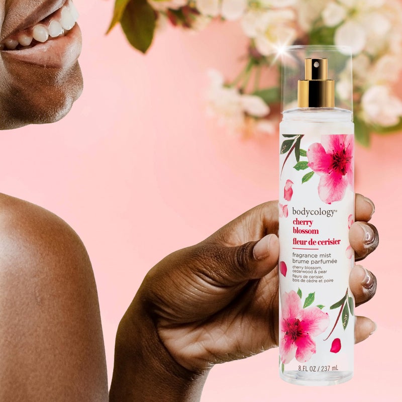 Bodycology باديكولوجي رذاذ الجسم المعطر طويل الأمد، زهر الكرز، 8 أونصة سائلة - Image 5