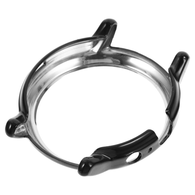 TPU Protective Watch Case Lightweight Full Coverage Scratch Resistant Easy Install Black Compatible Smartwatch - Image 2
