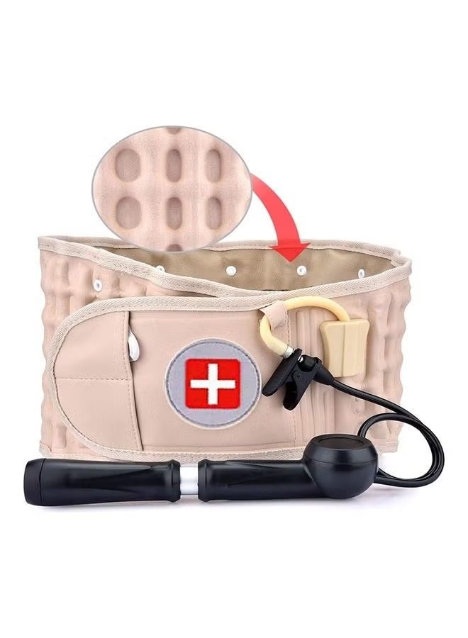 Relax Smart Adjustable Lumbar Support Medical Belt – Inflatable Back Brace for Lower Back Support and Posture Alignment - Image 1