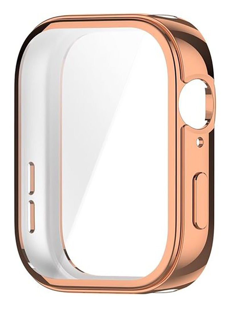 جراب حماية مدمج باسكرين لحماية شاشة باند هواوي الذكية هواوي فيت 3  - روز جولد Huawei Fit 3  - Image 2