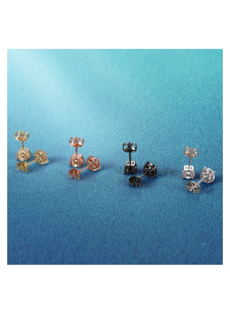 Generic Pack Earrings for Women Men Rainbow Cubic Zirconia