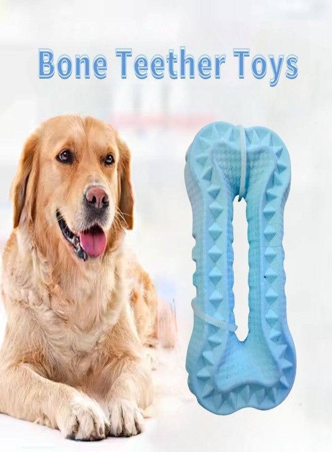 PET FUN Pet Dog Teether Chew Tug Toy for Dogs, Cats, Puppies & Aggressive Chewers | Rubber Treat Food Dispensing for Molar Cleaning Dental Hygiene & Interactive Play - Image 5