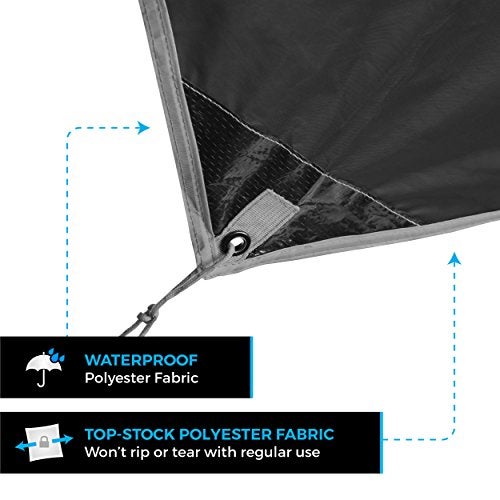 Bear Butt Hammock Rain Fly - 11 x 9 ft Hammock Tarp & Camping Tarp - Easy to Set Up, Waterproof, Ultralight - Image 4
