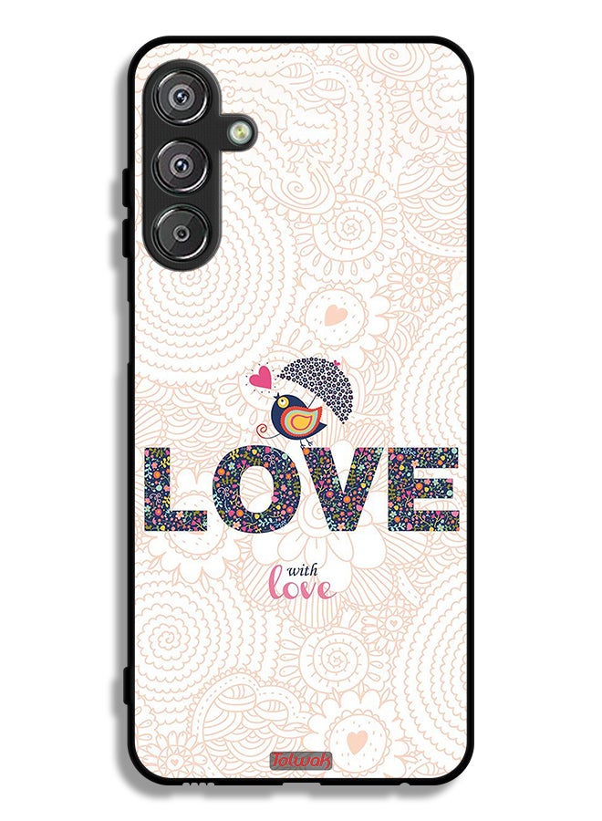 Tolwak Samsung Galaxy F15 5G Protective Case Cover Love With Love - Image 1